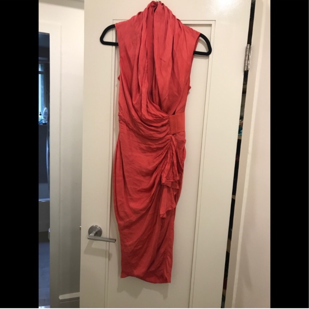 All saints wrap dress